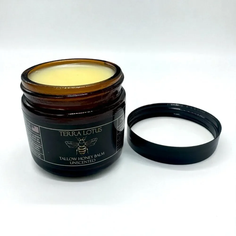 Terra Lotus Tallow Honey Balm, 2 oz. NIB